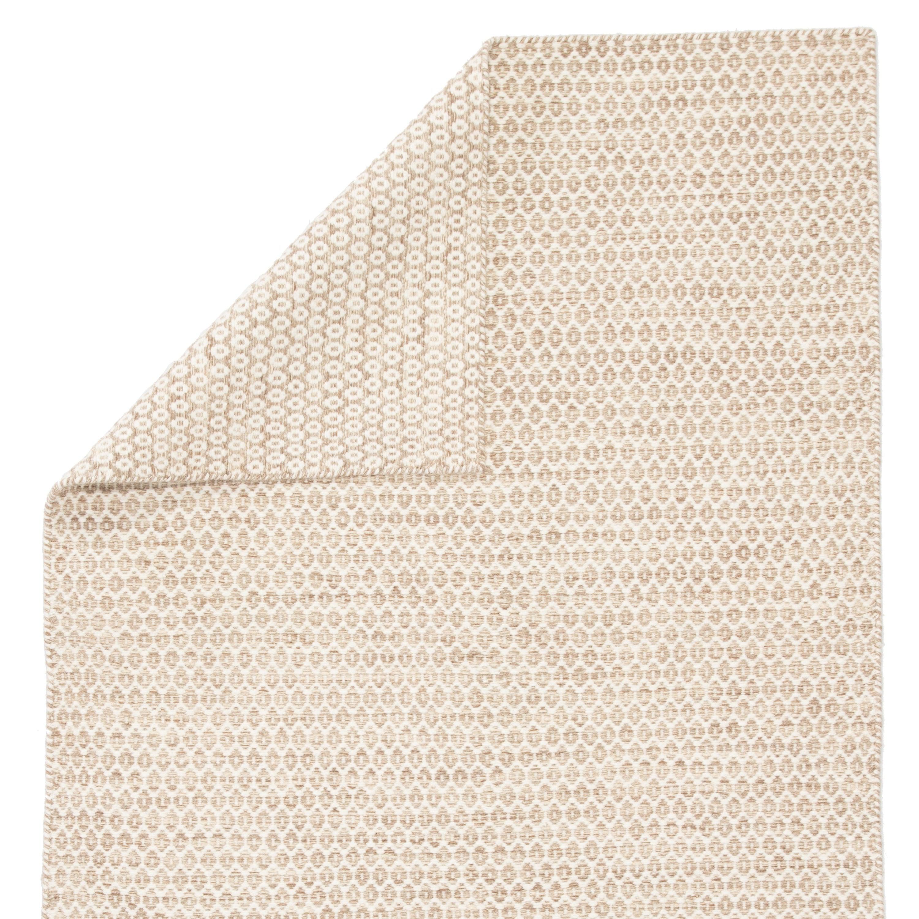 Pompano Handmade Trellis Beige Ivory Area Rug、mySite、gigharbornorthrealestate