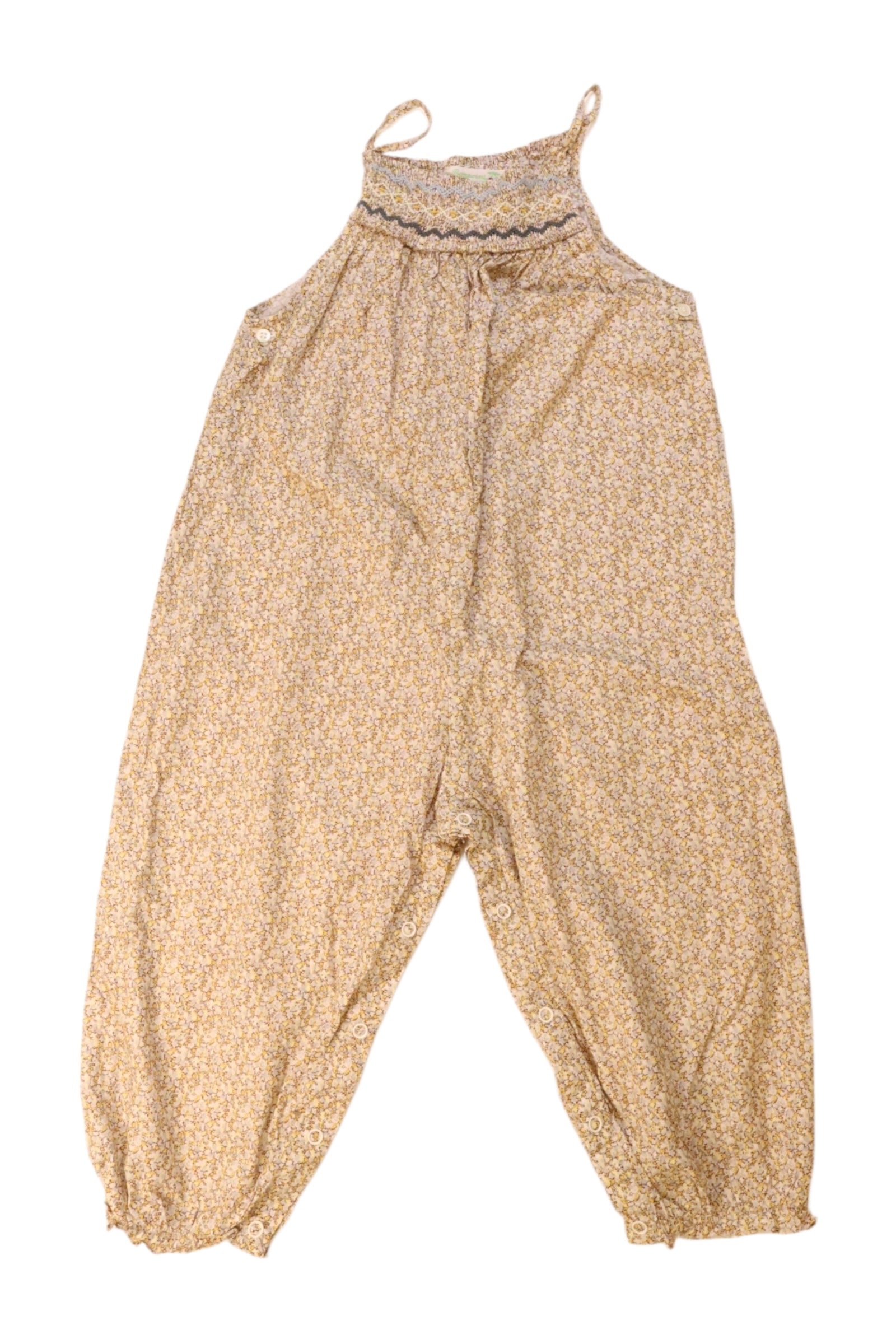 Bonpoint Sleeveless Floral Romper 3T、mySite、g9winljtr