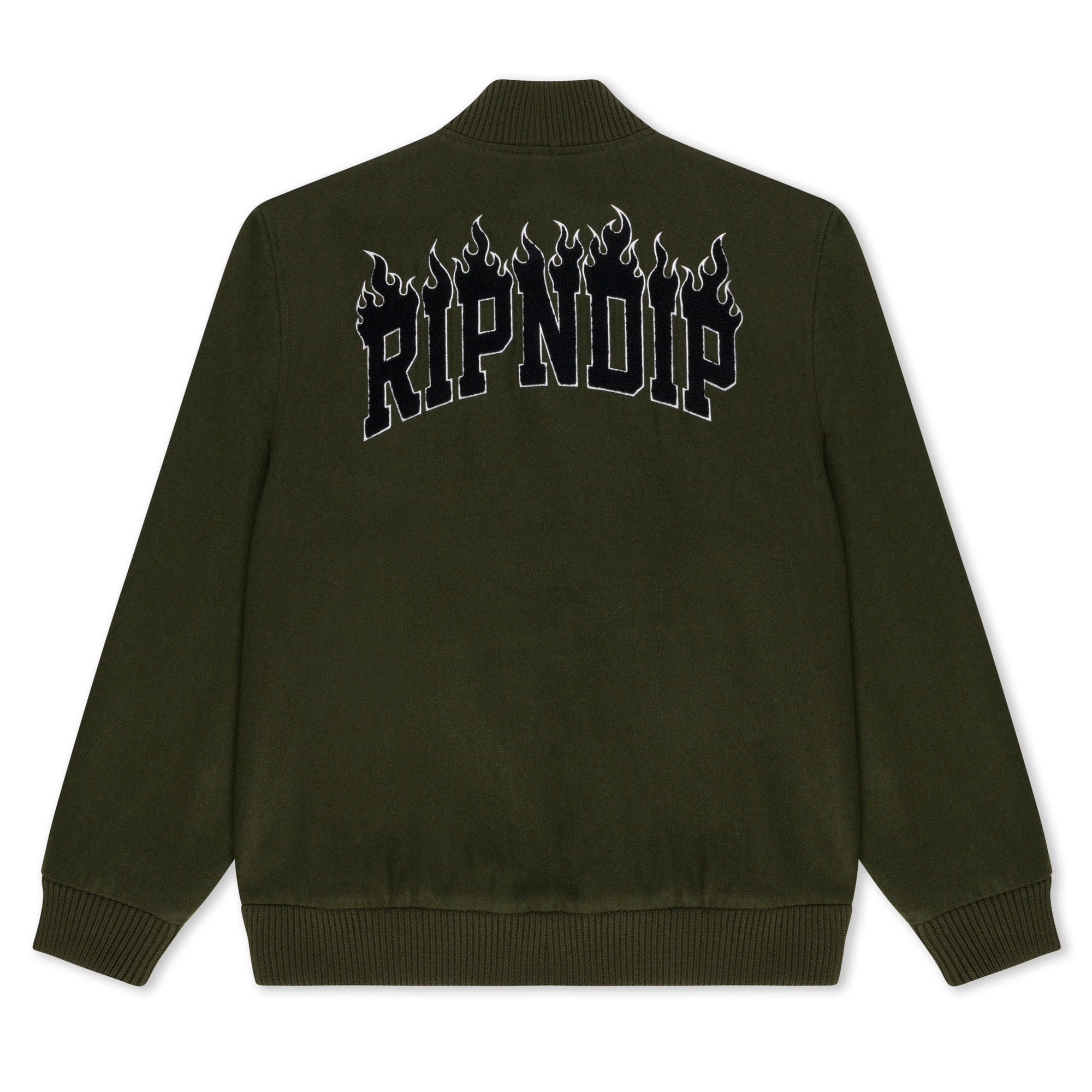  Inferno Varsity Jacket (Light Forest)、mySite、merchandisen