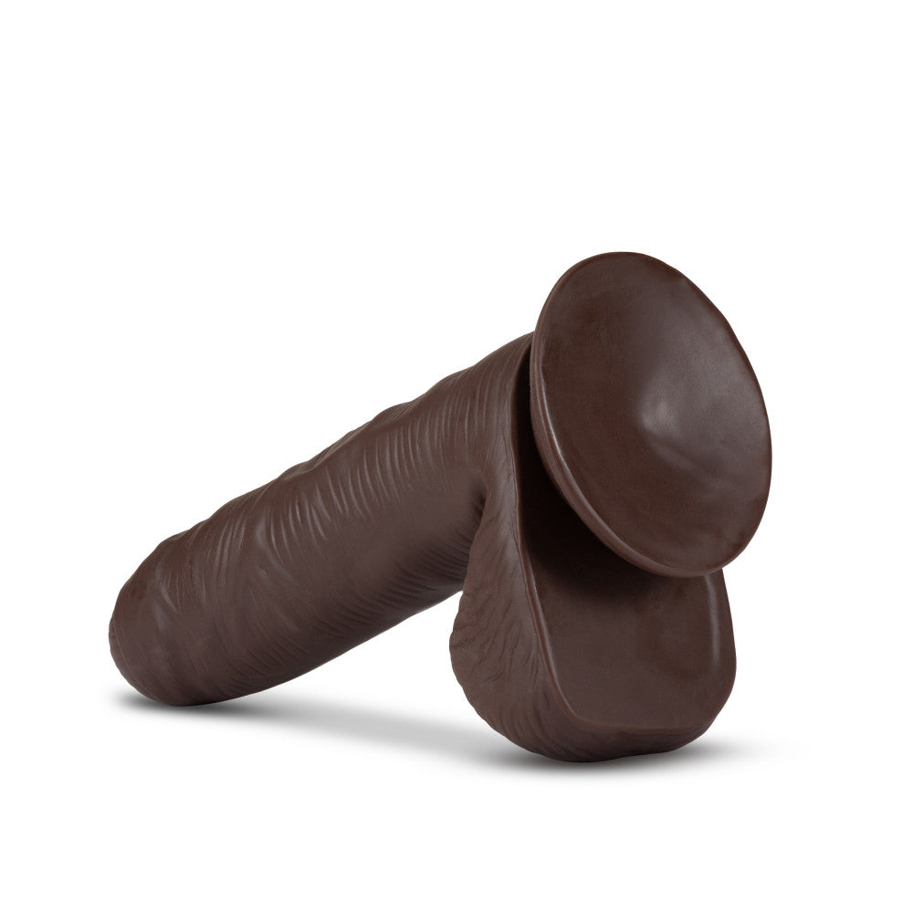 Coverboy™ By Blush® | Pierre The Chef Realistic Chocolate 7-Inch Long Dildo With Balls & Suction Cup Base、mySite、bottomscart