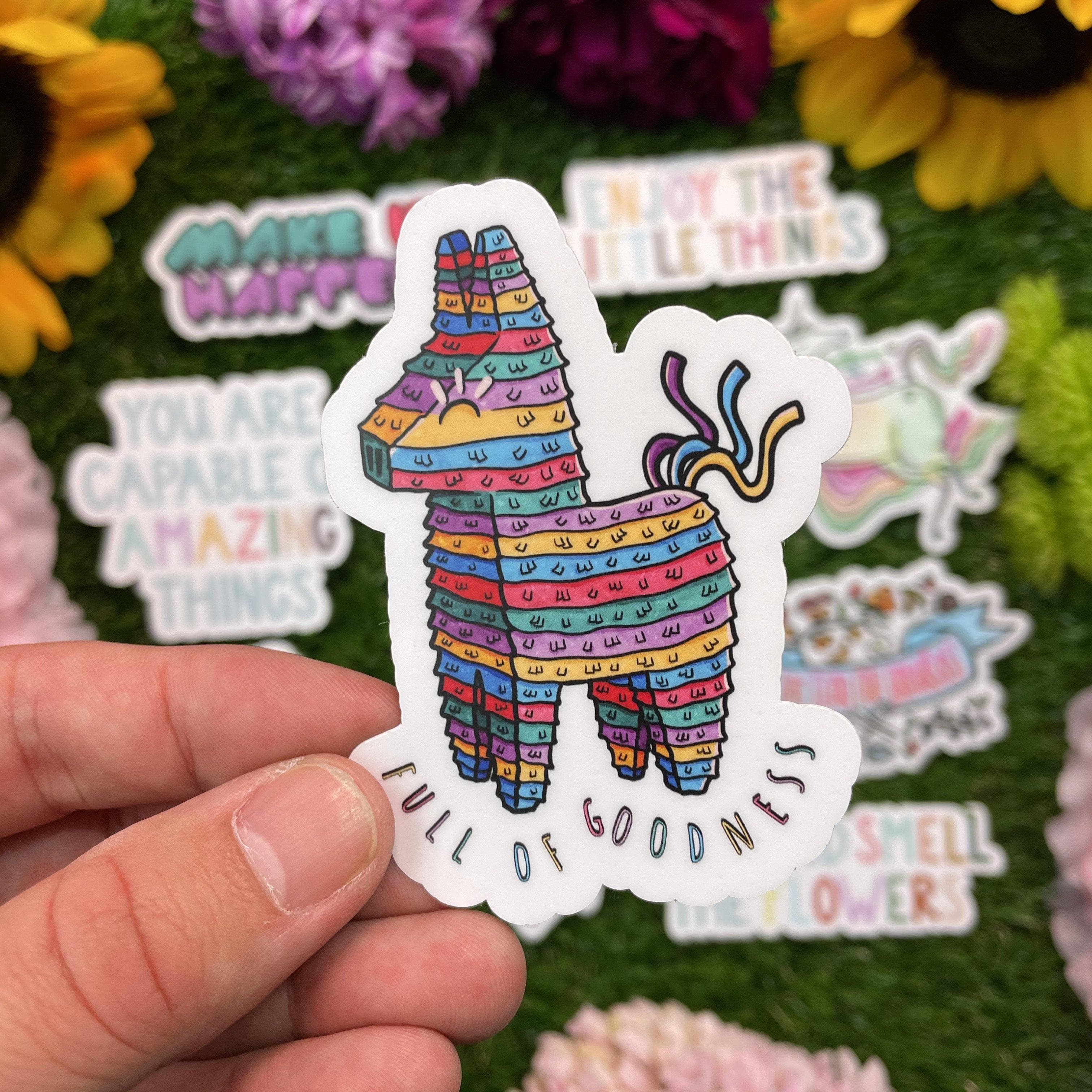  Full of Goodness Rainbow Pinata Sticker、mySite、elrpsem3k