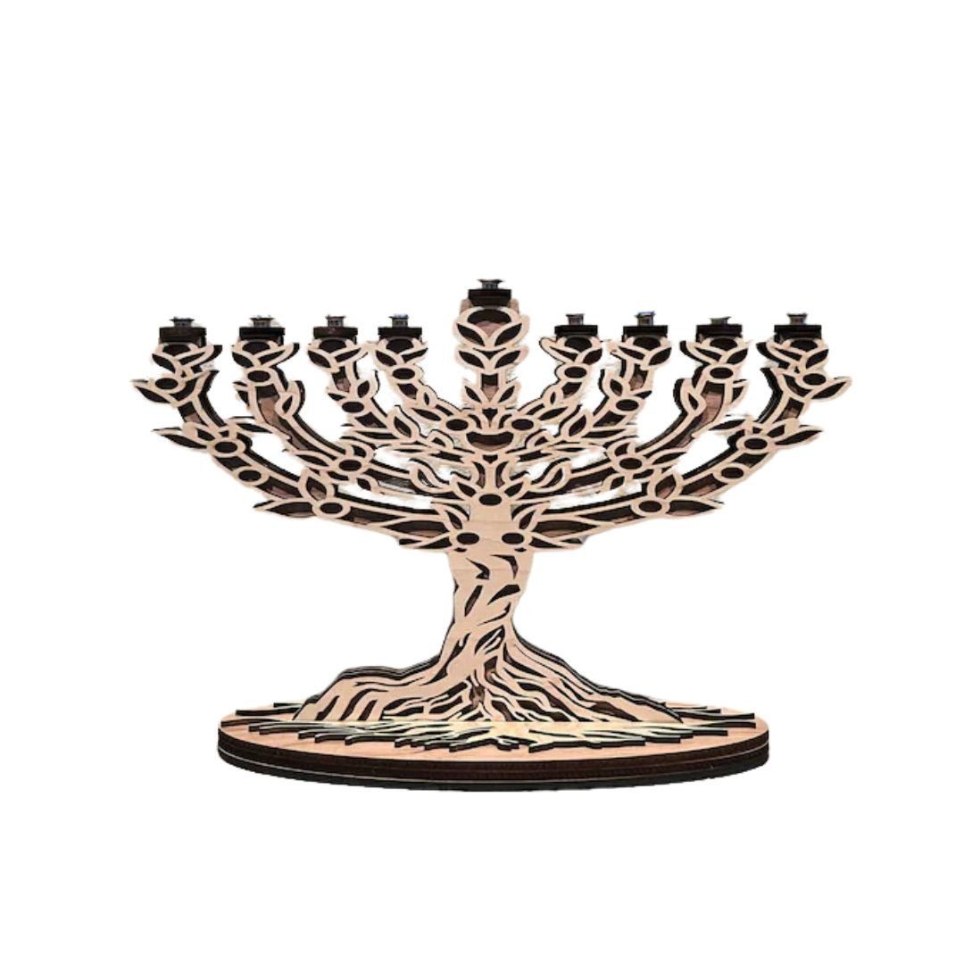  Tree of Life Menorah Wooden、mySite、elrpsem3k