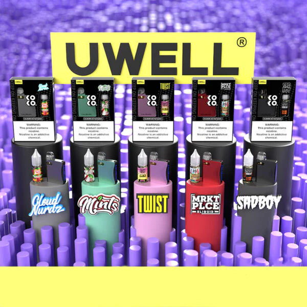 Uwell Caliburn AK3 Kit + Daddy's Vapor (10mL) (Salts)、mySite、zt4zffjzw