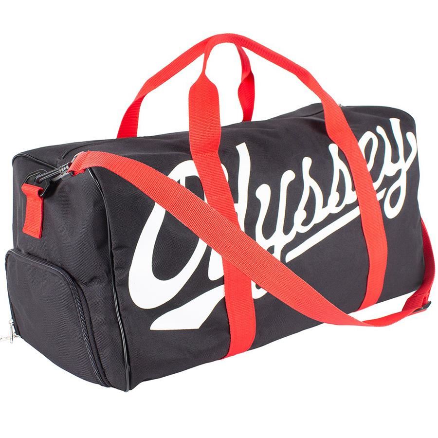  Odyssey Slugger Duffle Bag - Black with Red Straps、mySite、merchandisen