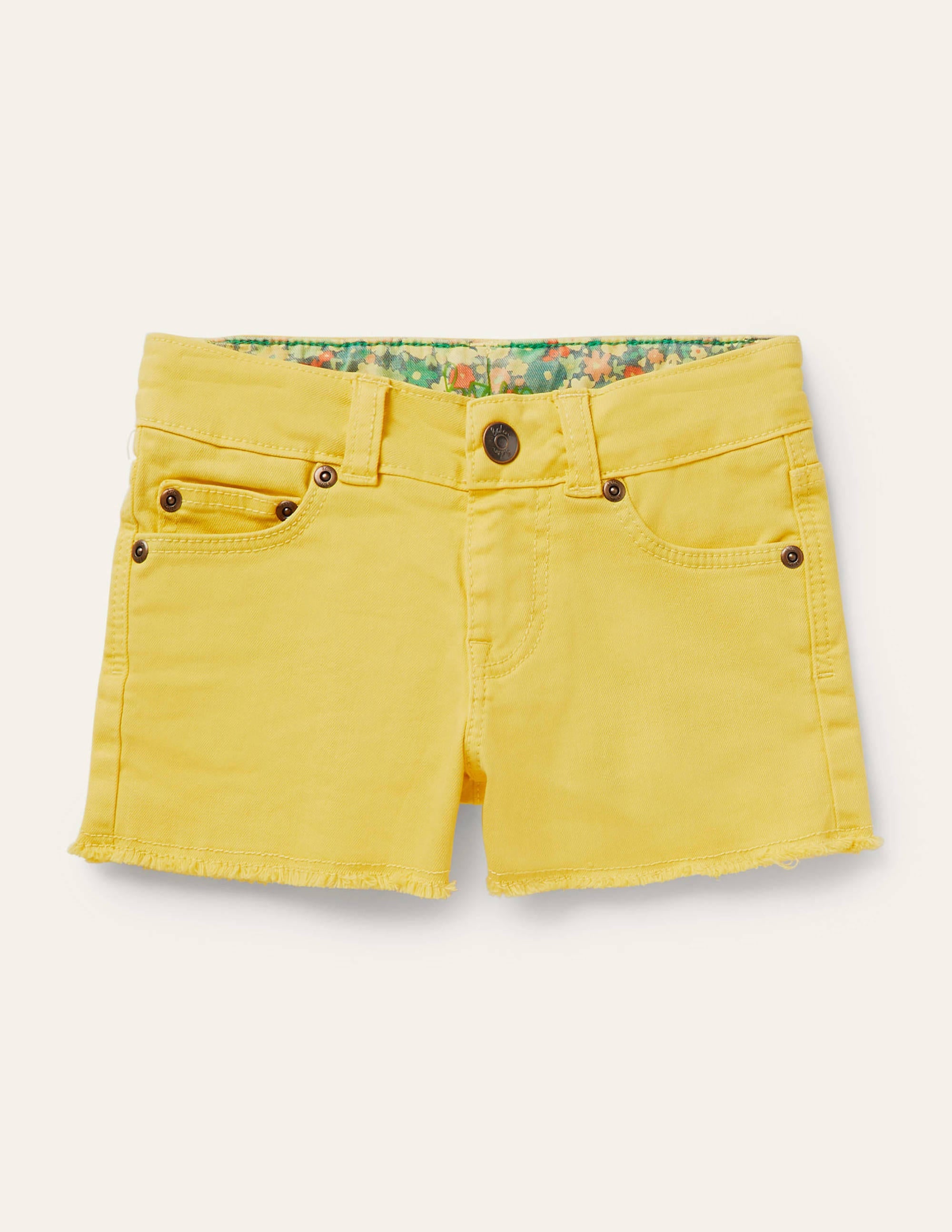 Denim Shorts-Sweetcorn Yellow、mySite、ashleygrahame
