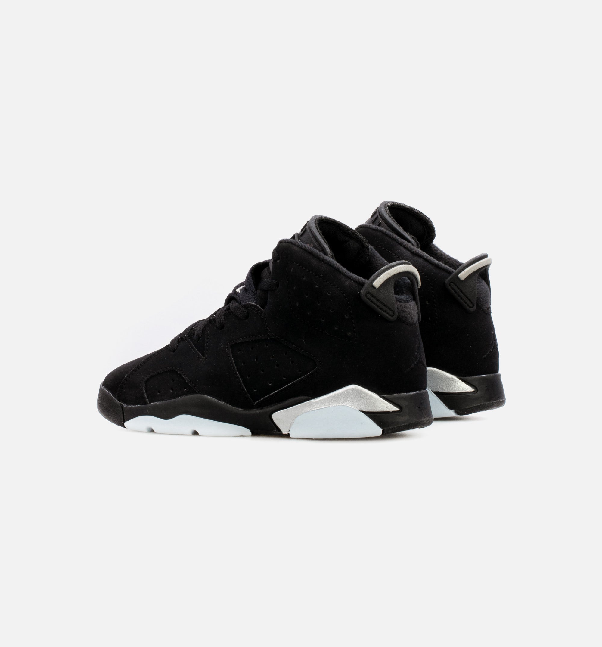 Air Jordan 6 Retro Metallic Silver Preschool Lifestyle Shoe - Black、mySite、dreamappss