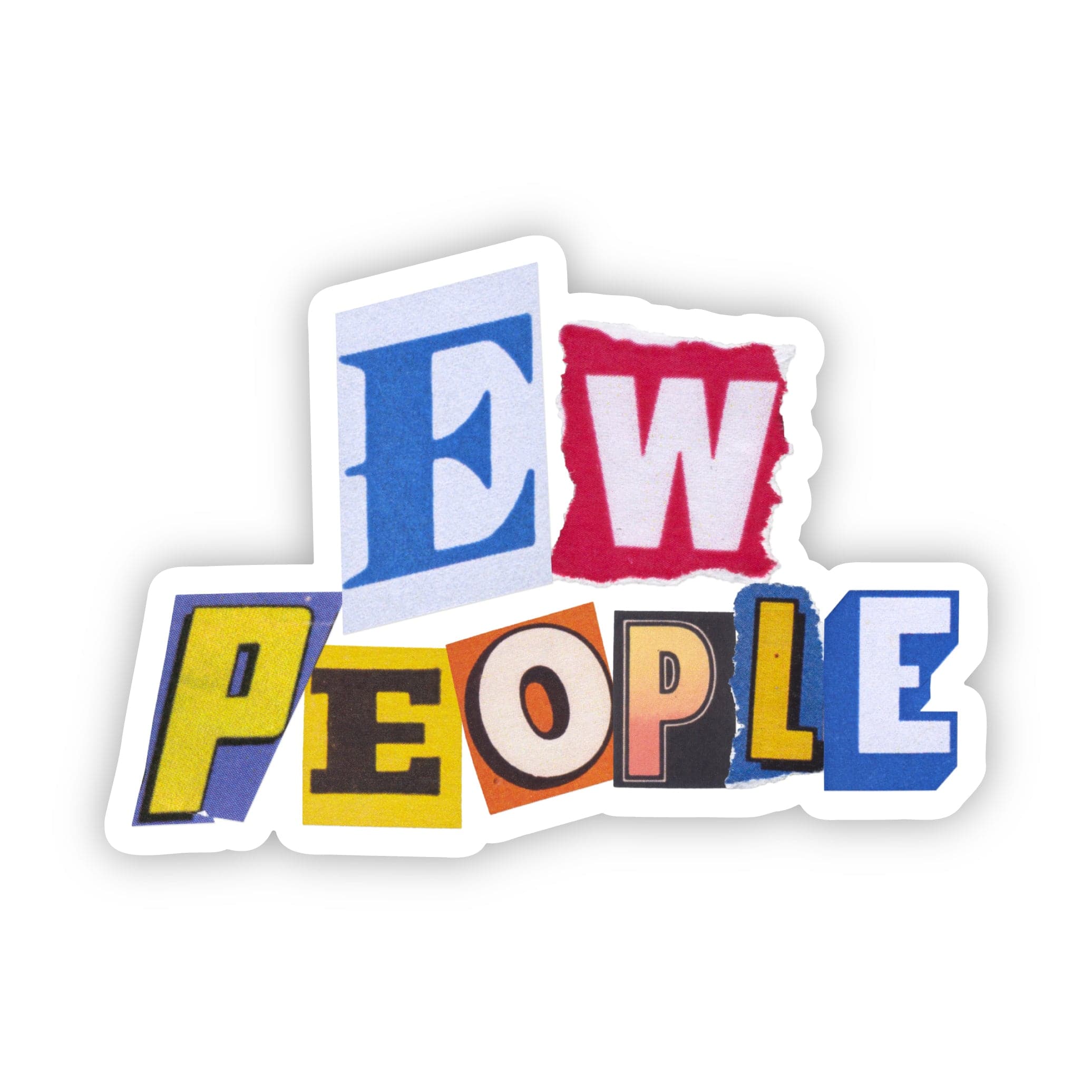  Ew People scrapbook lettering sticker、mySite、ghnorth