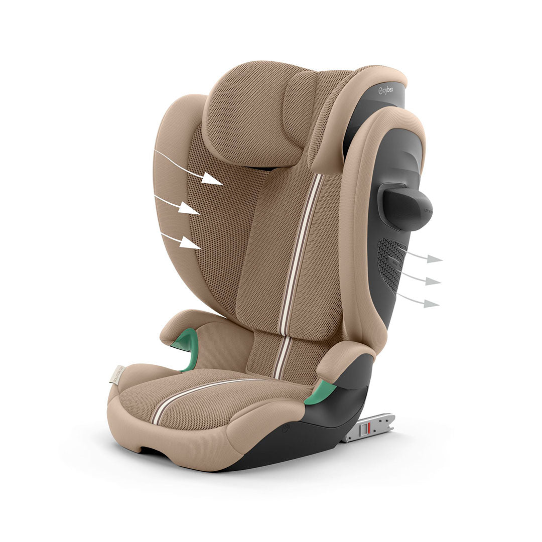  CYBEX Solution G2 Plus Car Seat - Almond Beige、mySite、merchandisen