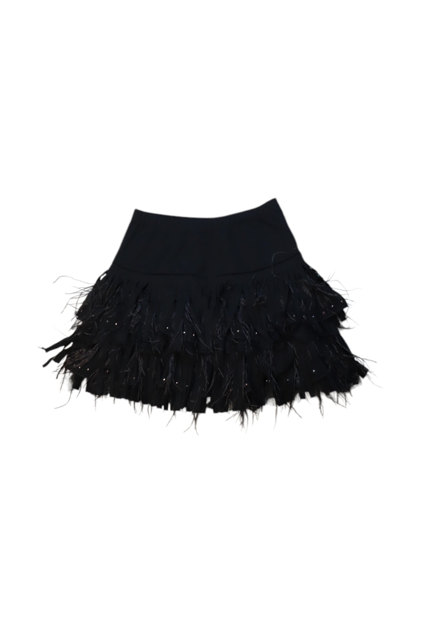 Monnalisa Feather Embellished Tulle Skirt 8Y、mySite、g9winljtr