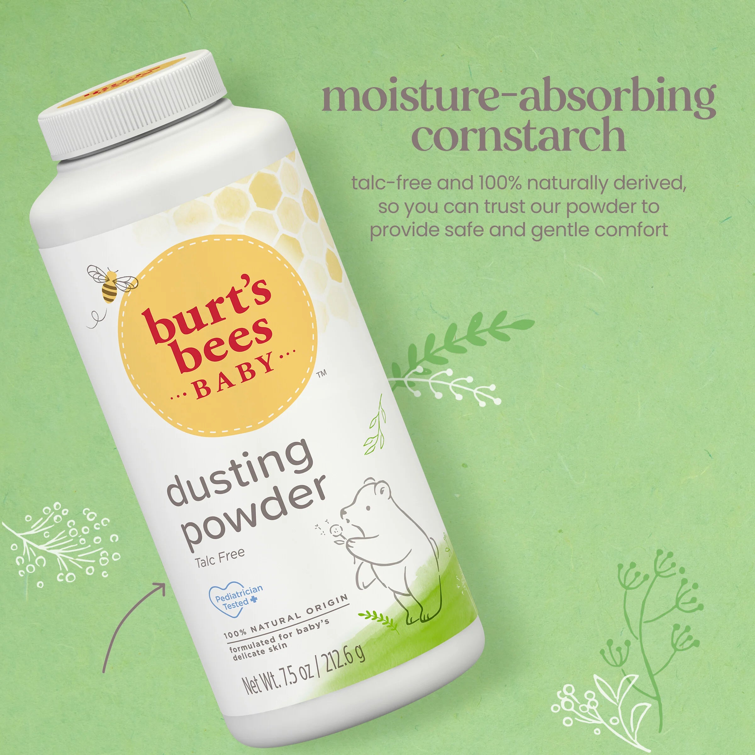Burt's Bees Baby Bee Dusting Powder、mySite、g9winljtr
