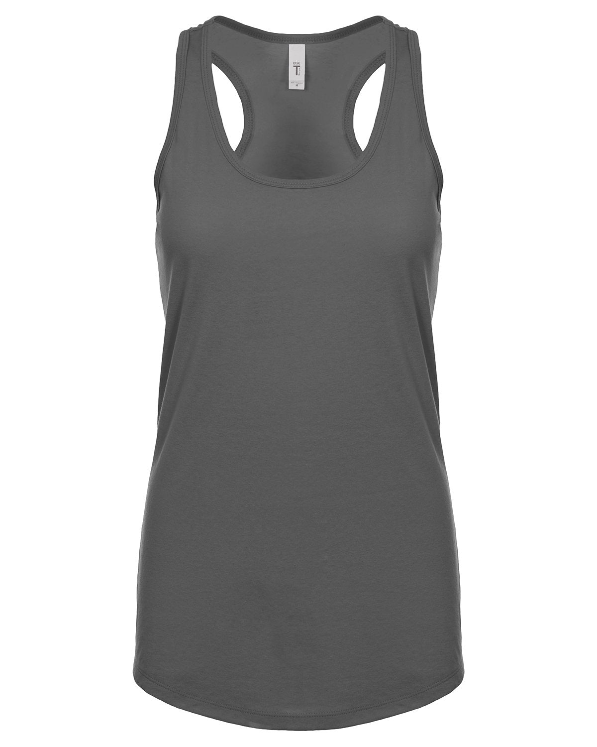 Next Level Women's Ideal Tank - Dark Grey、mySite、noshort