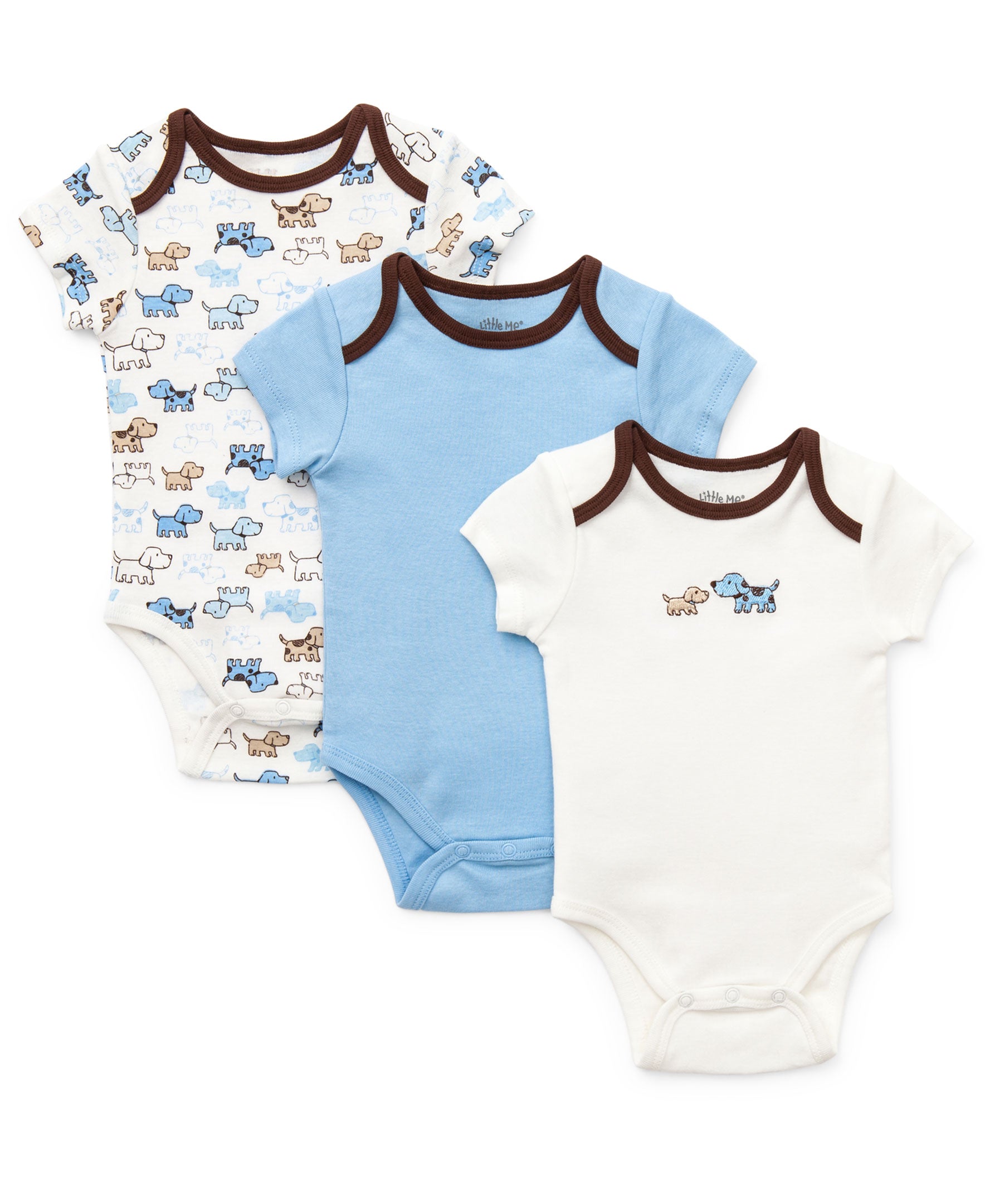  Cute Puppies 3-Pack Bodysuits、mySite、layawaytickets