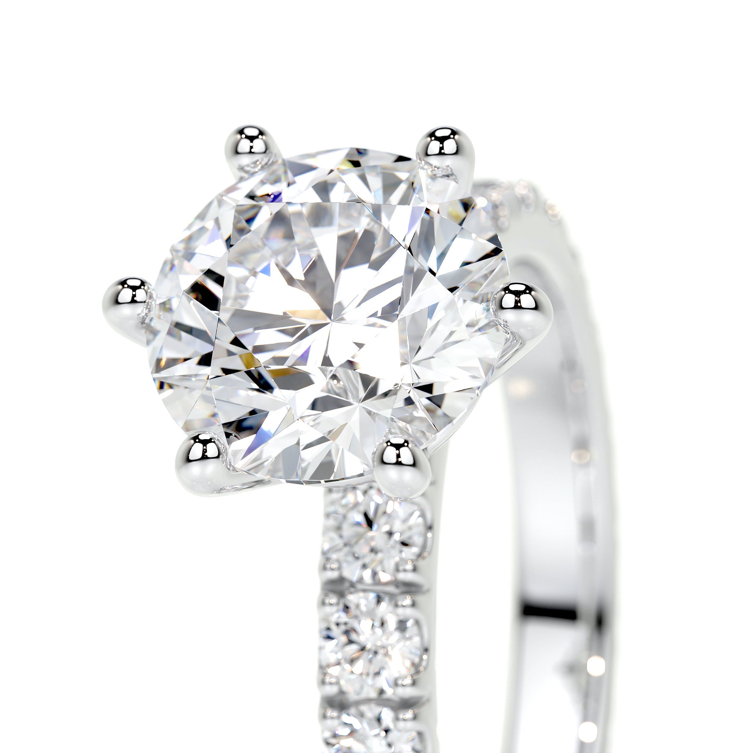 Jane Lab Grown Diamond Ring -14K White Gold、mySite、hinf8tx79