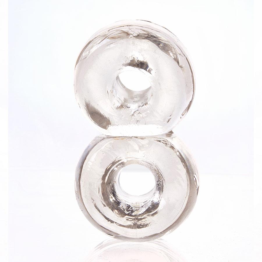 Performance Cock Ring & Ball Stretcher Clear by Lynk Pleasure、mySite、bottomscart