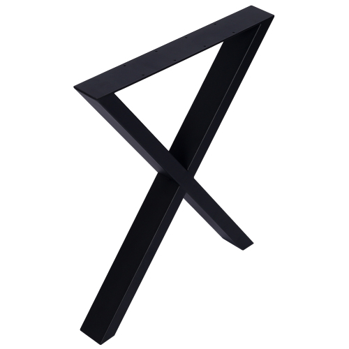 X Table Legs 28X 24" ,Wide Metal Table Legs , Heavy Duty Steel Desk Legs Table Leg Dining Table Legs Coffee Desk Leg, Set of 2、、eastwooduniform