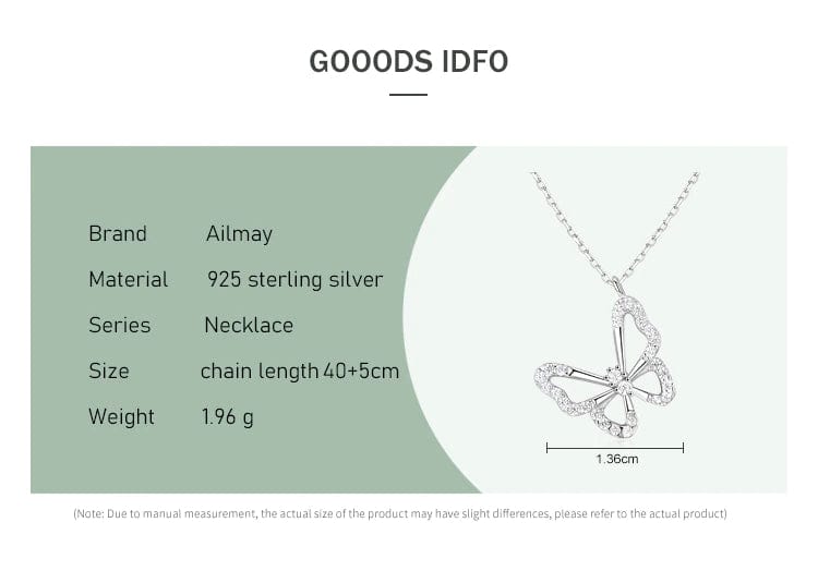 Elegant Butterfly Necklaces and Ring in Fine 925 Sterling Silver with CZ、mySite、g9winljtr