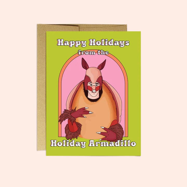 Holiday Armadillo Card, Box of 6、mySite、topwebapps