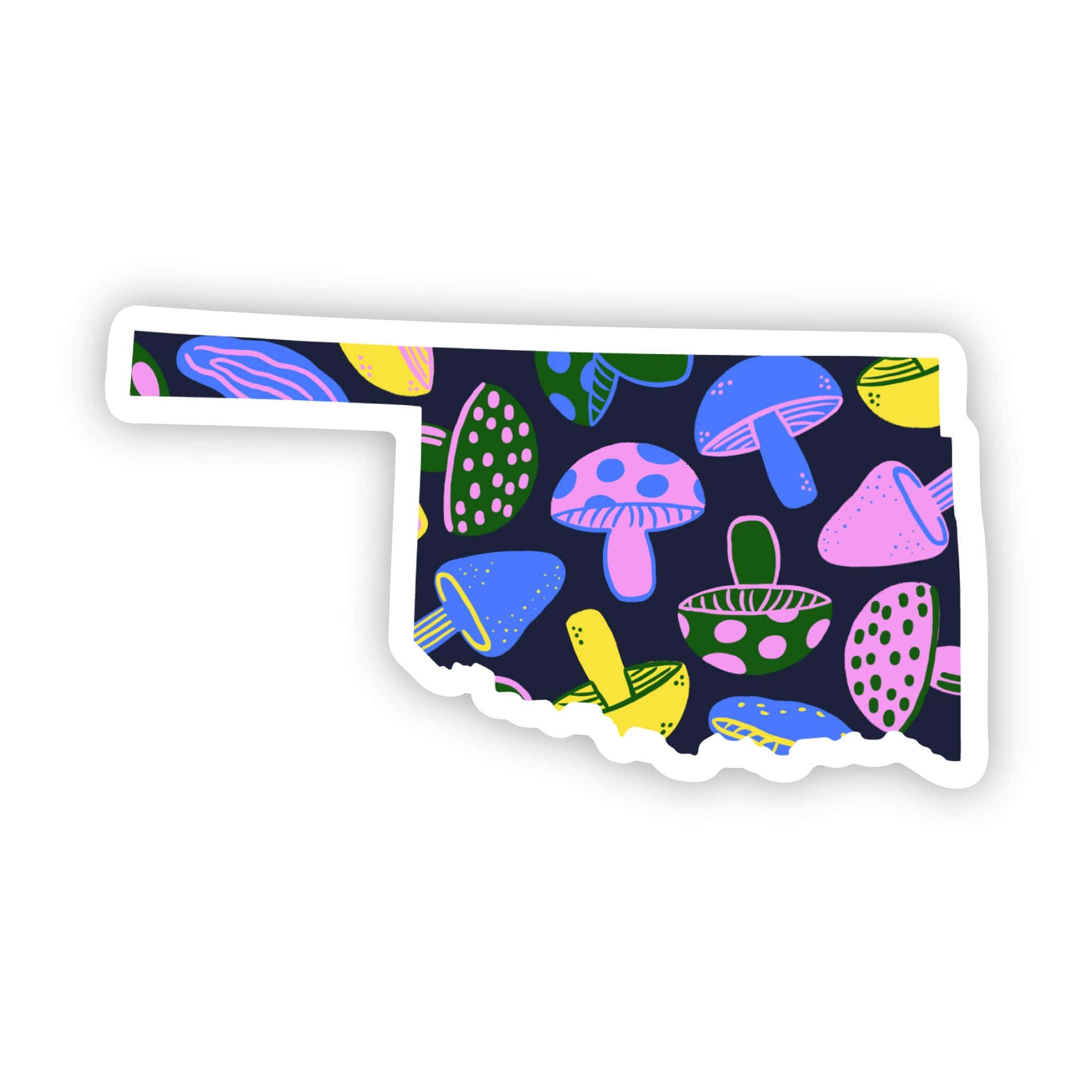  Oklahoma Sticker - Mushroom、mySite、ghnorth