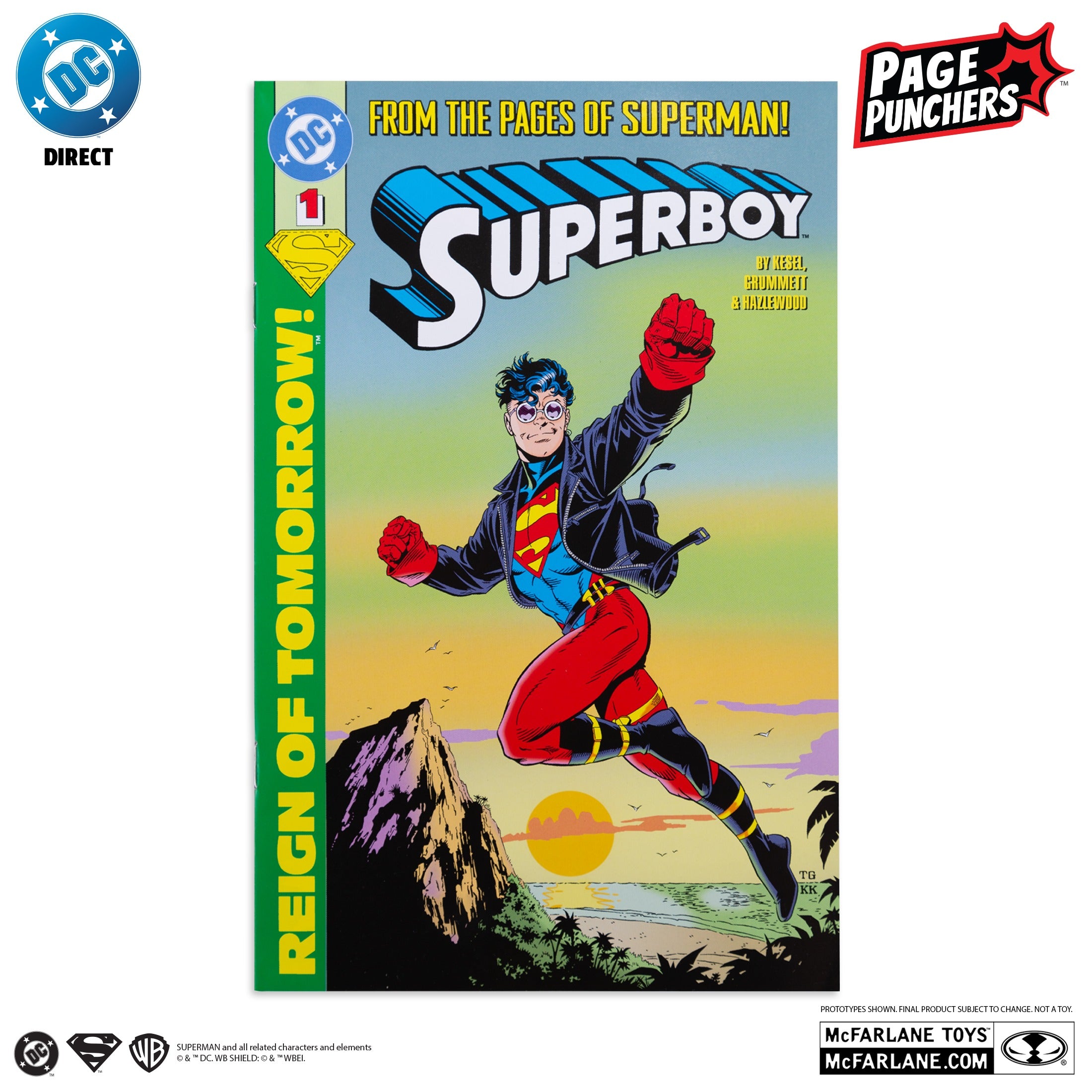 DC Direct Page Punchers Superboy、mySite、hgirdovlk