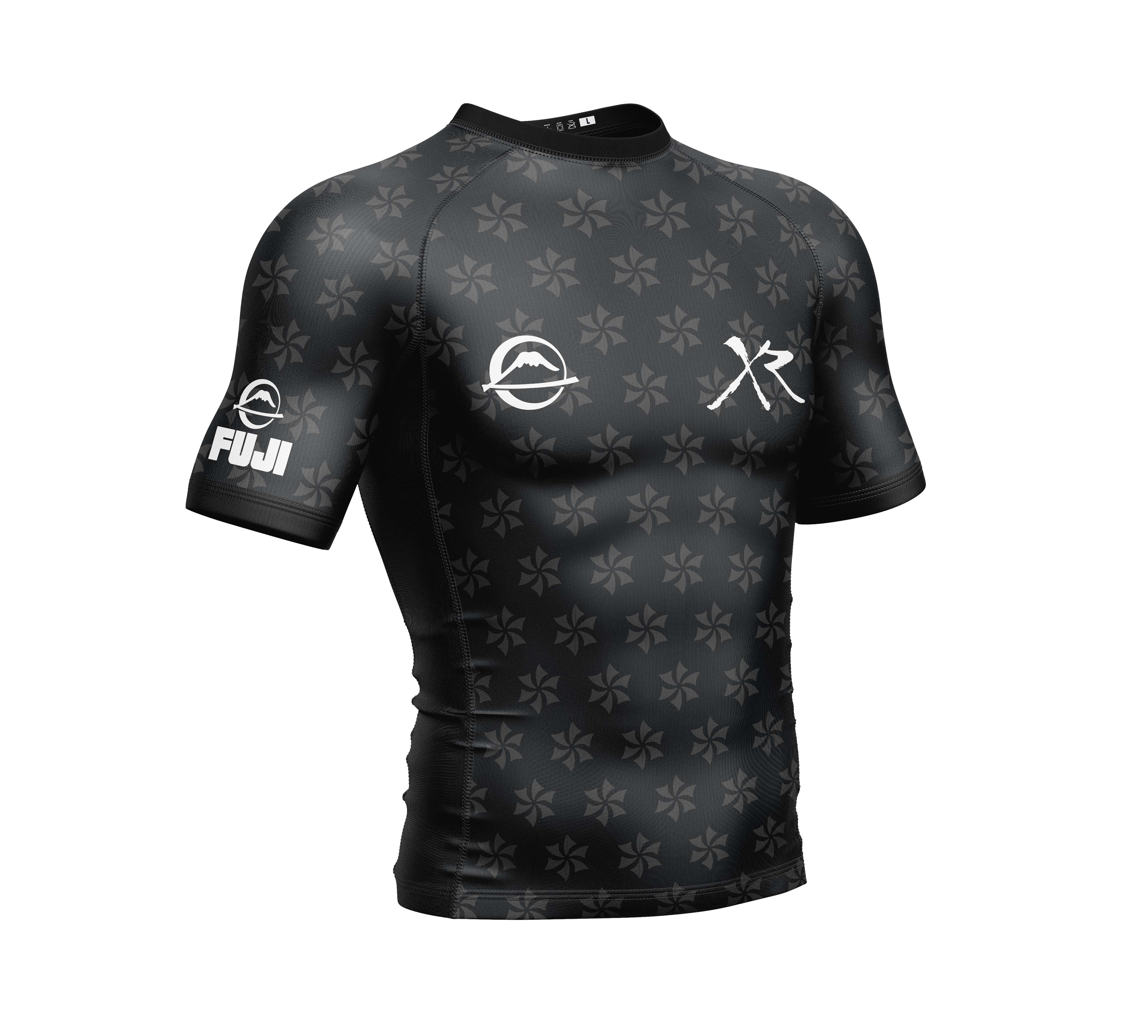 Xande Comp Short Sleeve Rashguard Black、mySite、gigharbornorthrealestate