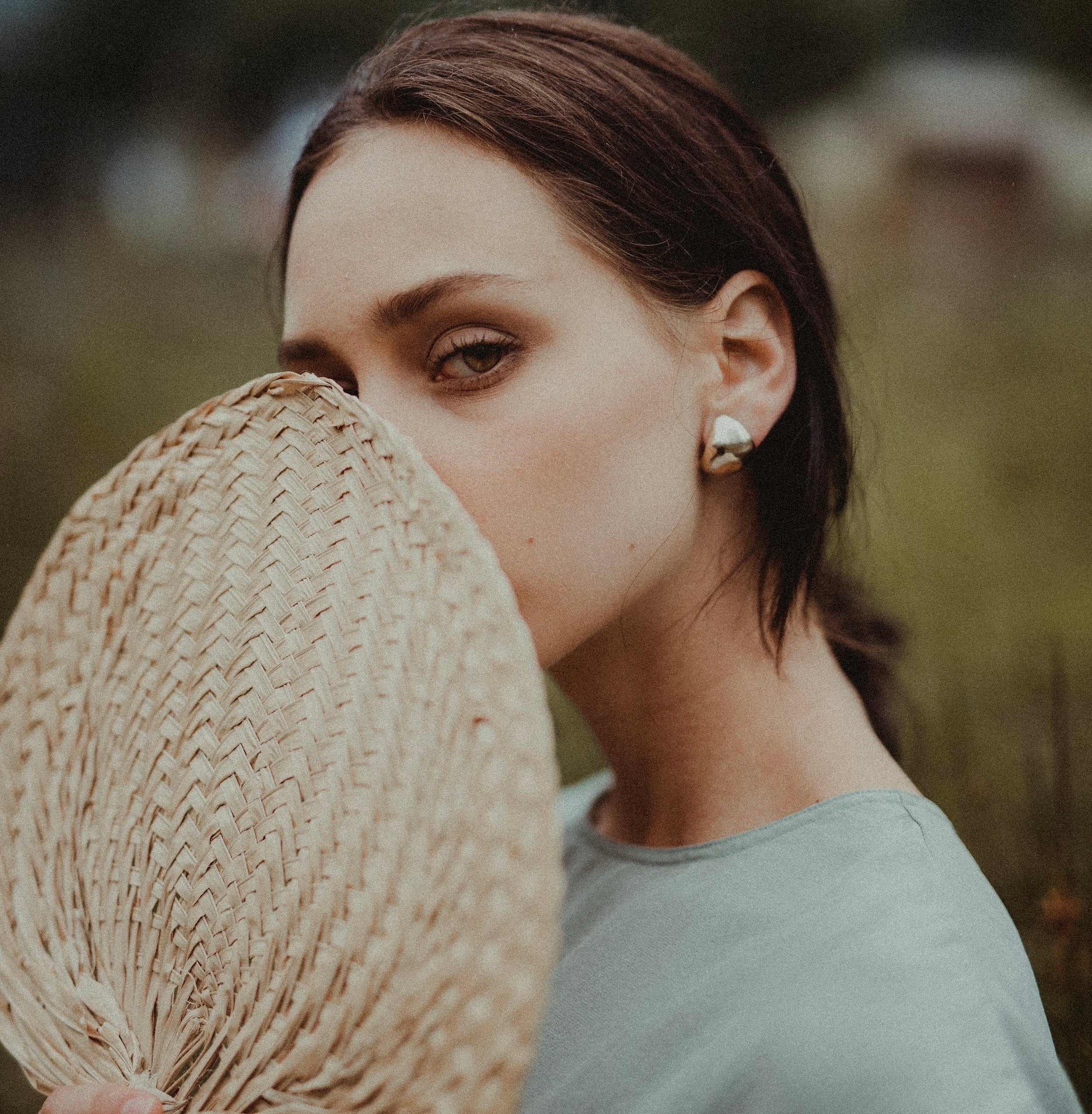 Uni Jewelry Ila Brass Studs、mySite、noshort