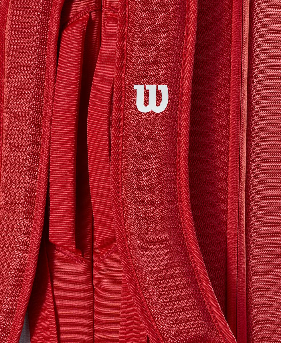 Wilson Super Tour 6 Pack 2025 Racquet Bag (Red)