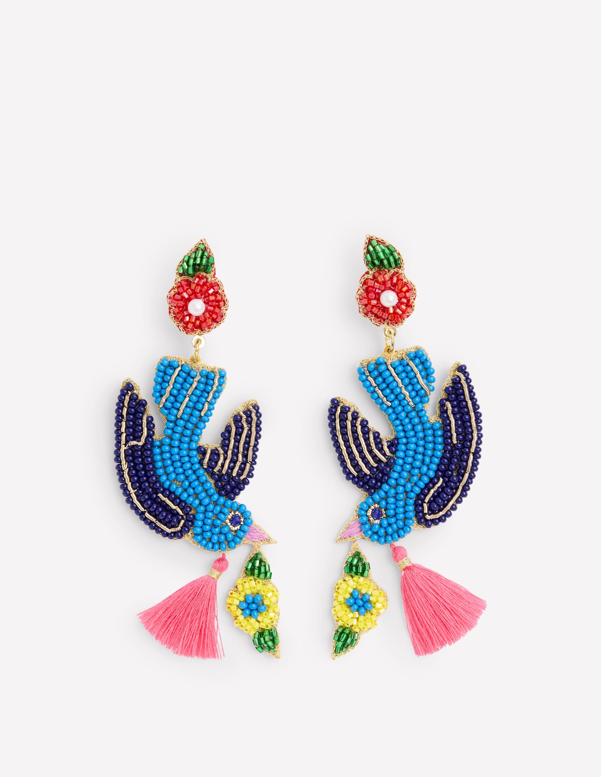  Beady Motif Earrings-Bird、mySite、ashleygrahame