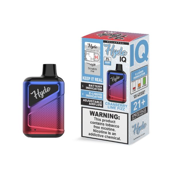 Hyde IQ 5000 Puffs Single Disposable Vape 8mL、mySite、zt4zffjzw