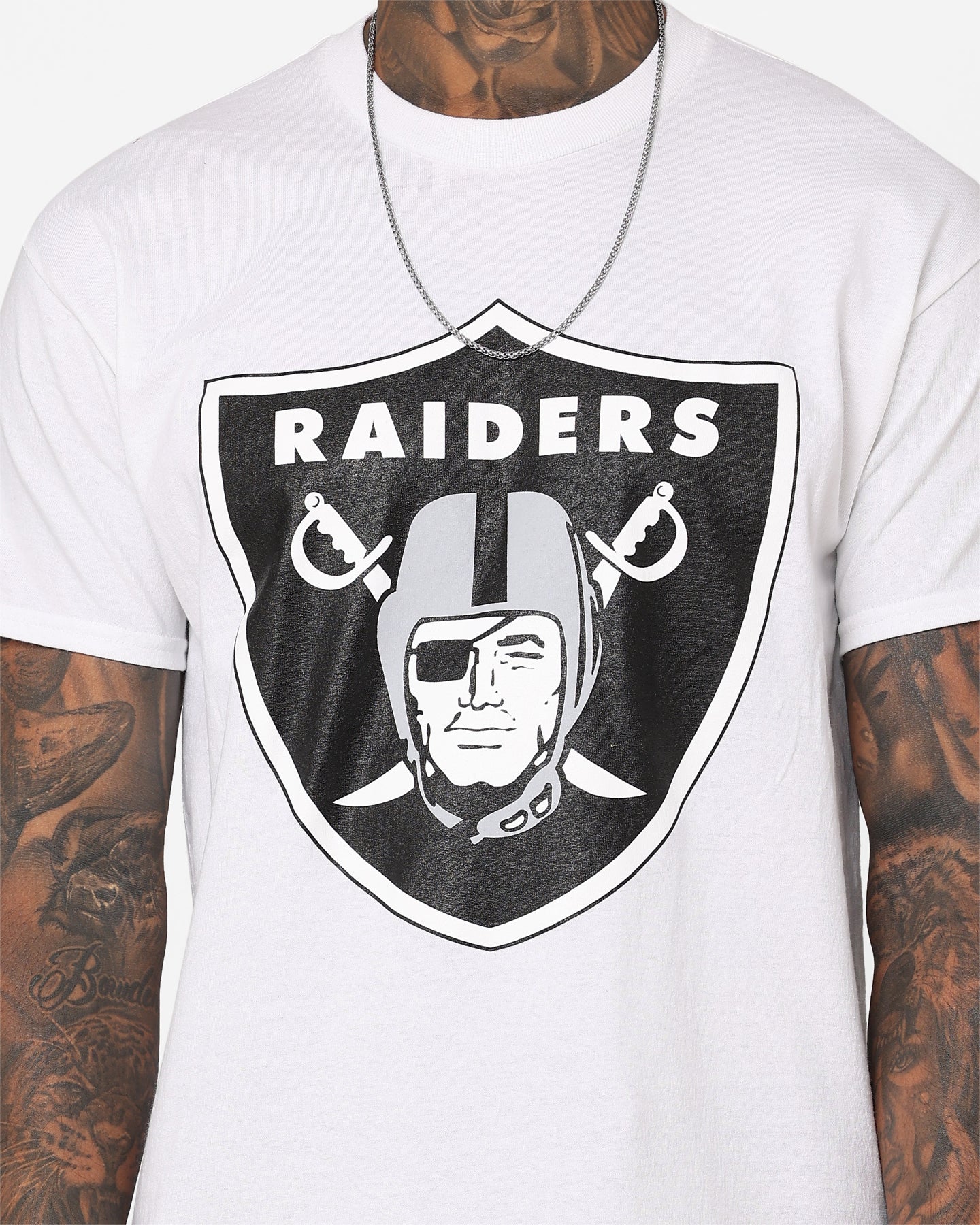 Majestic Athletic Las Vegas Raiders Prism T-Shirt Vintage White、mySite、zt4zffjzw