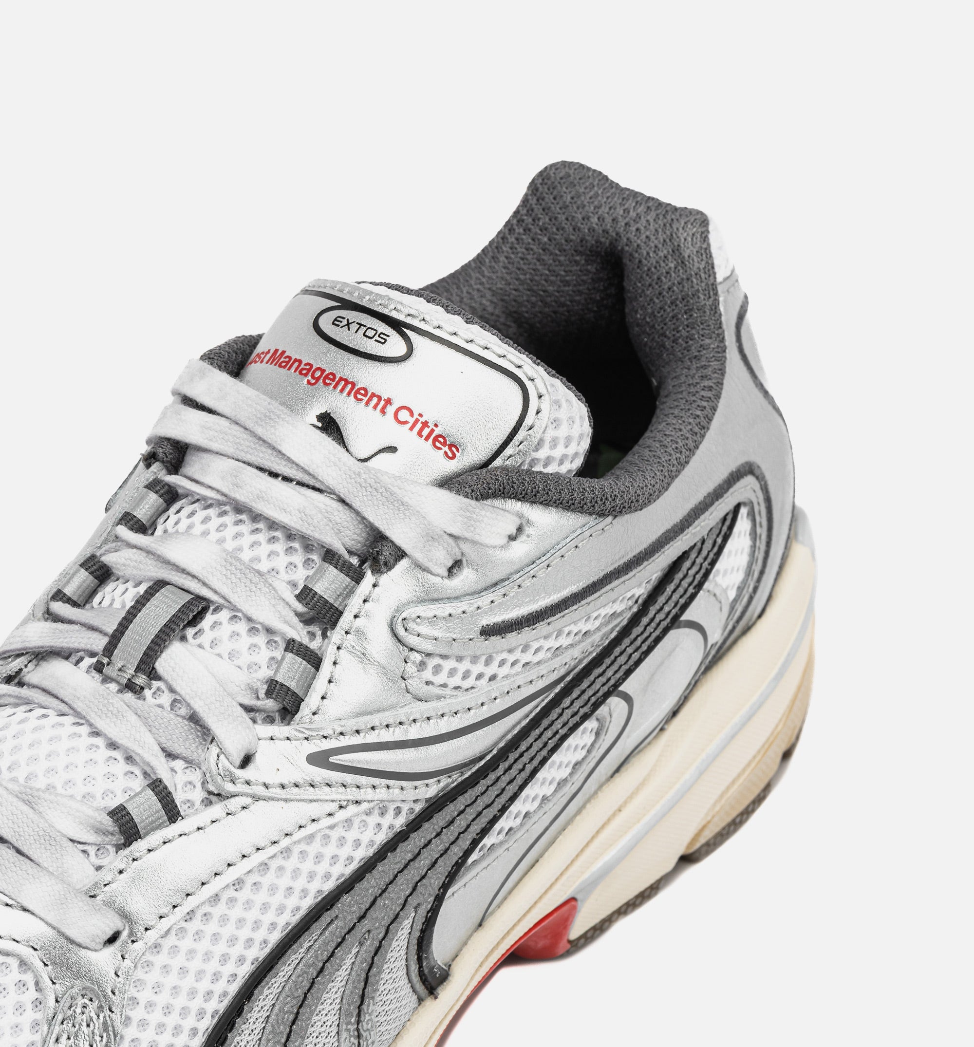 Extos LMC Mens Lifestyle Shoe - Silver/Black/Grey、mySite、dreamappss