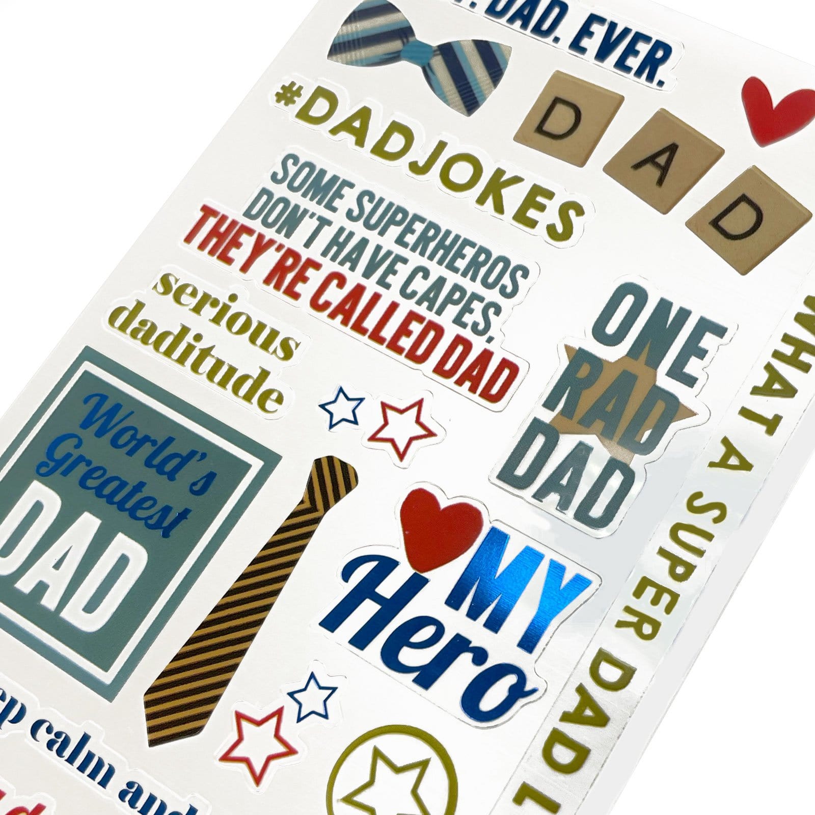  Scrapbook Stickers - Dad Family、mySite、ghnorth