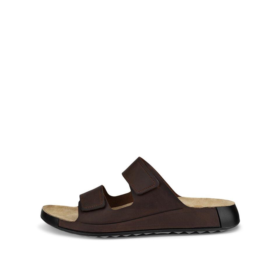  Ecco Men's Cozmo 2-Strap Sandal - Potting Soil、mySite、preschool7hills