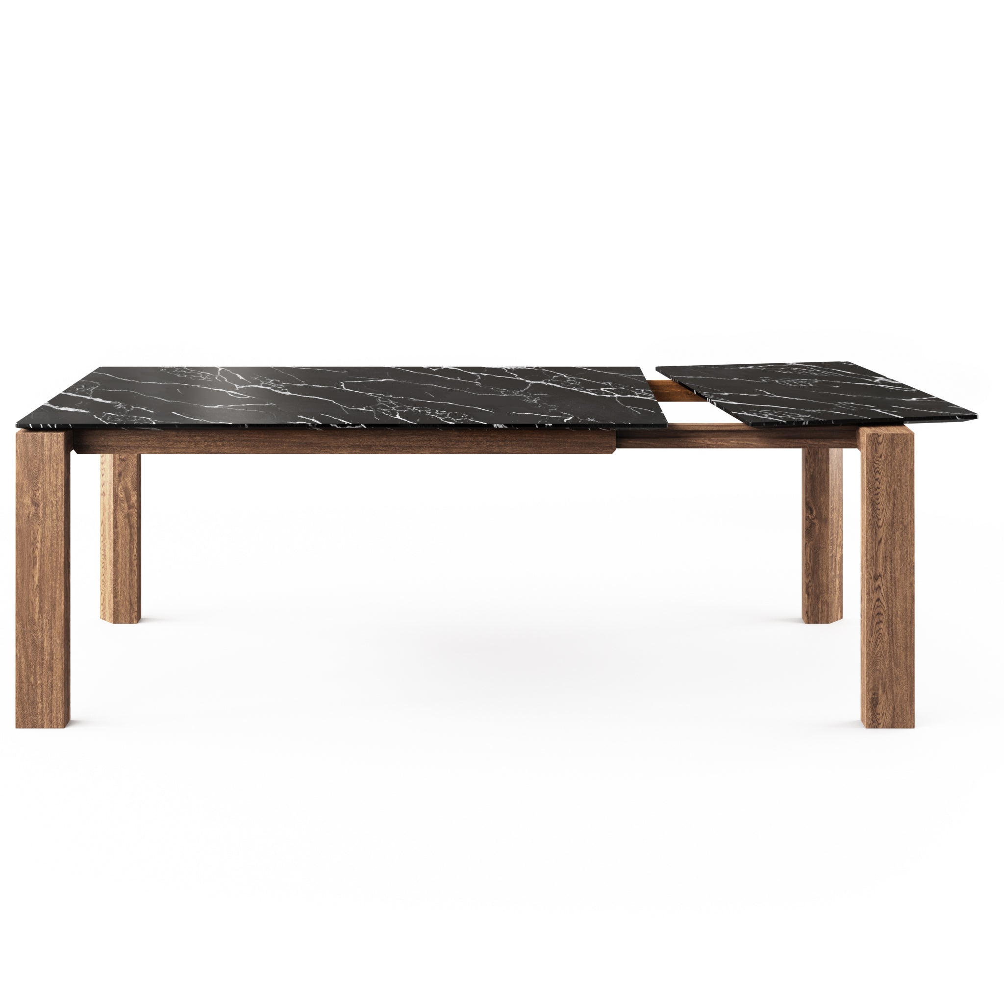  Omnia Dining Table Extendable with Marble and Wood Finish Options、mySite、sugarbowlscore