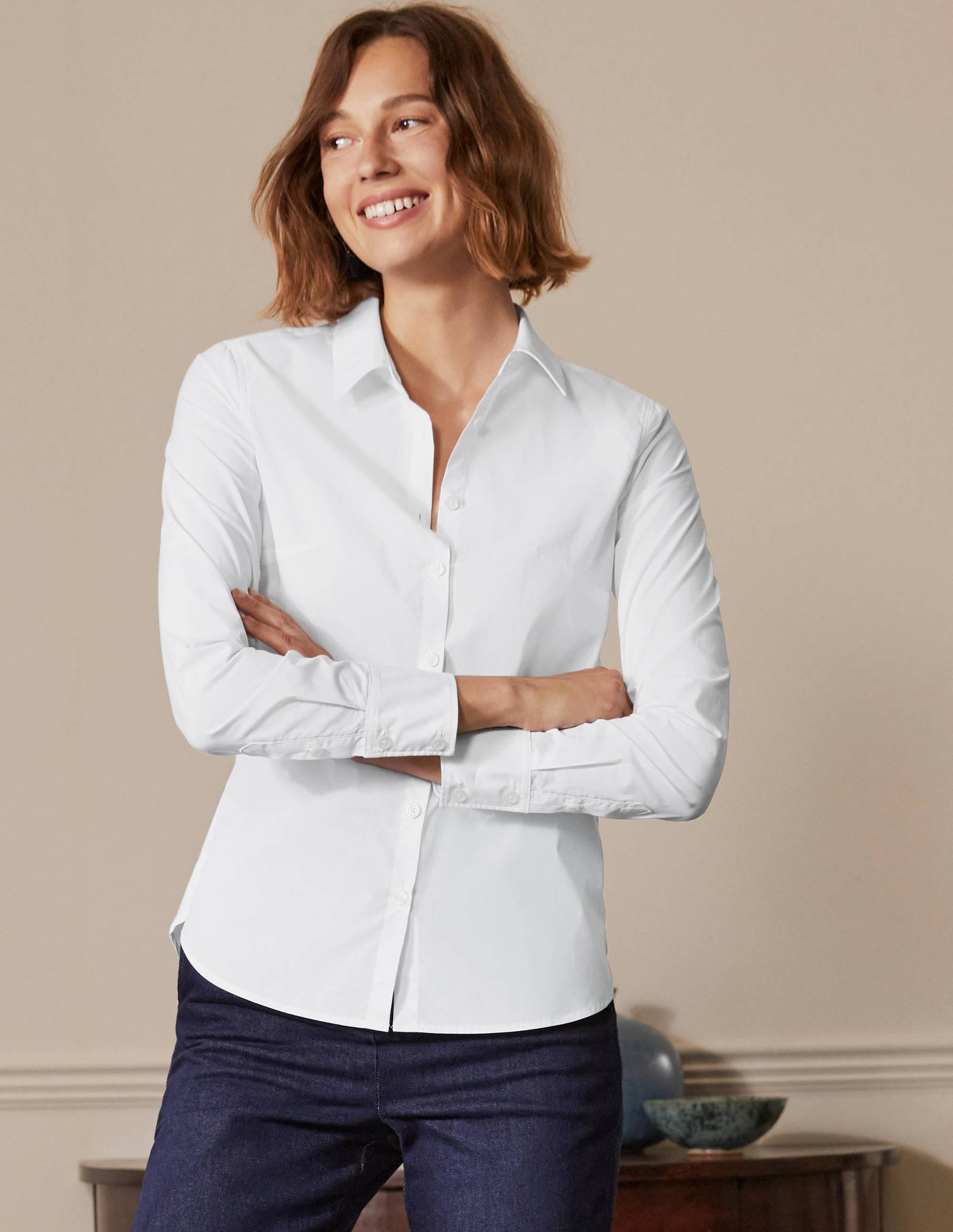  The Cotton Shirt-White、mySite、ashleygrahame