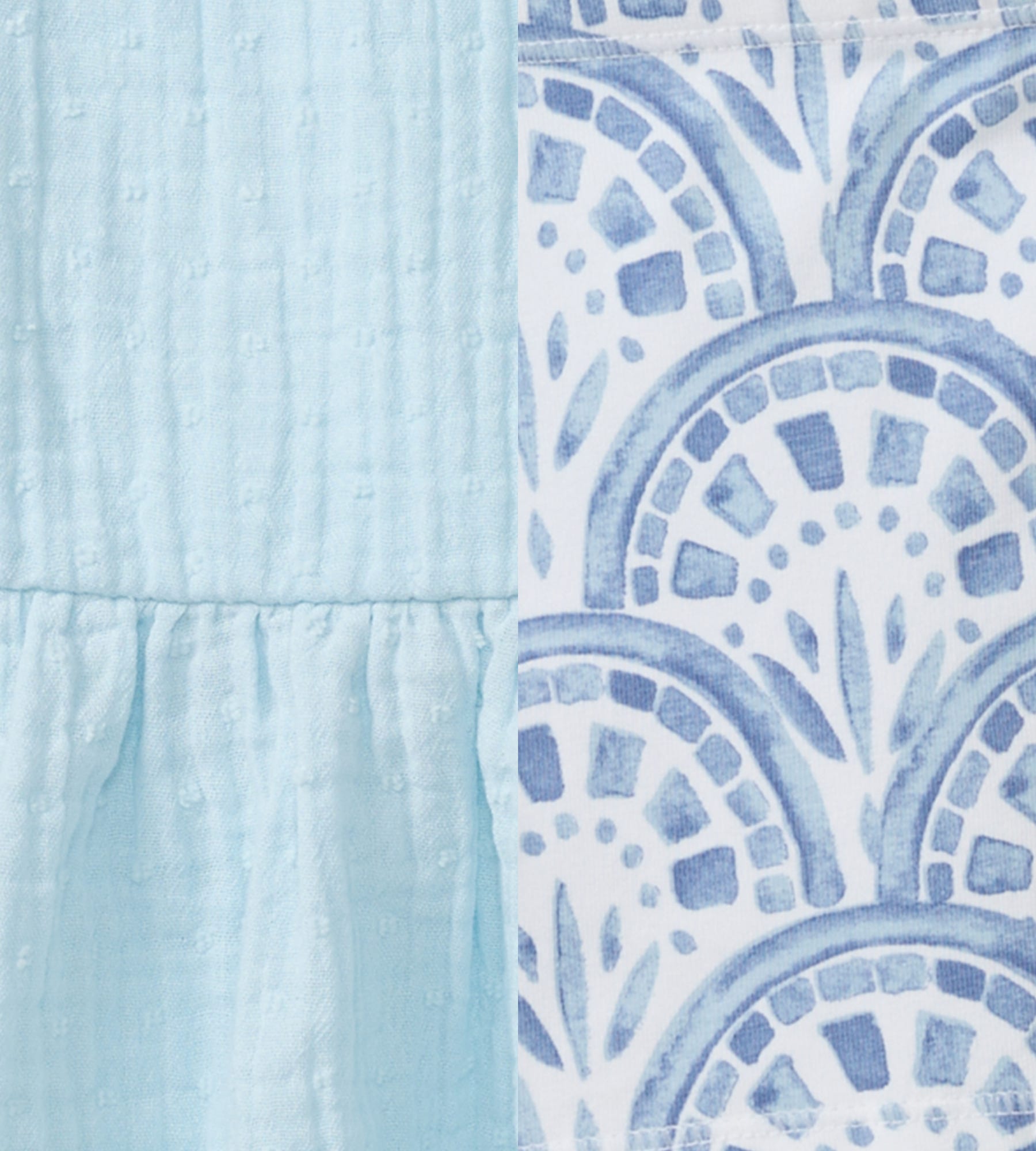 Dotted Muslin Organic Cotton Girl Top & Shorts Set、mySite、g9winljtr