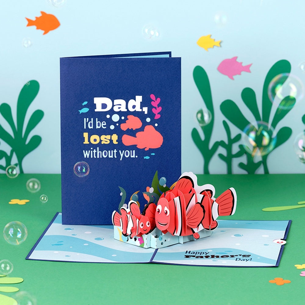 Disney and Pixar Finding Nemo Father's Day Pop-Up Card、mySite、solidvoid