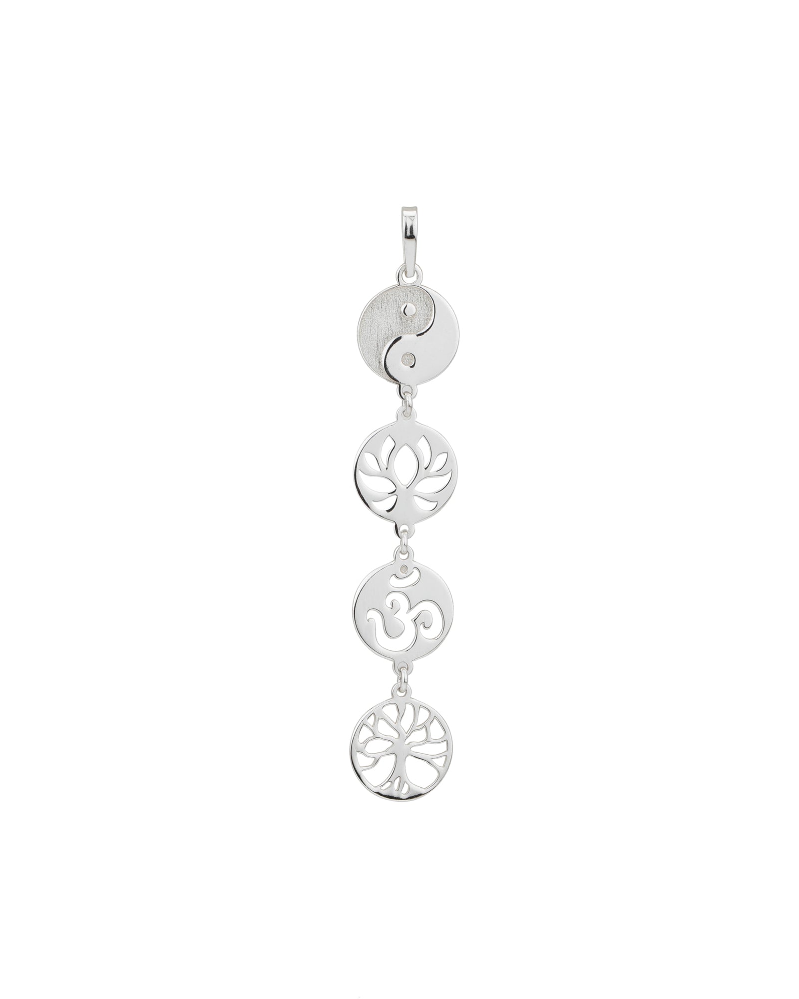 Lotus, Yin Yang, Tree of Life, Om Pendant in Sterling Silver、mySite、topwebapps