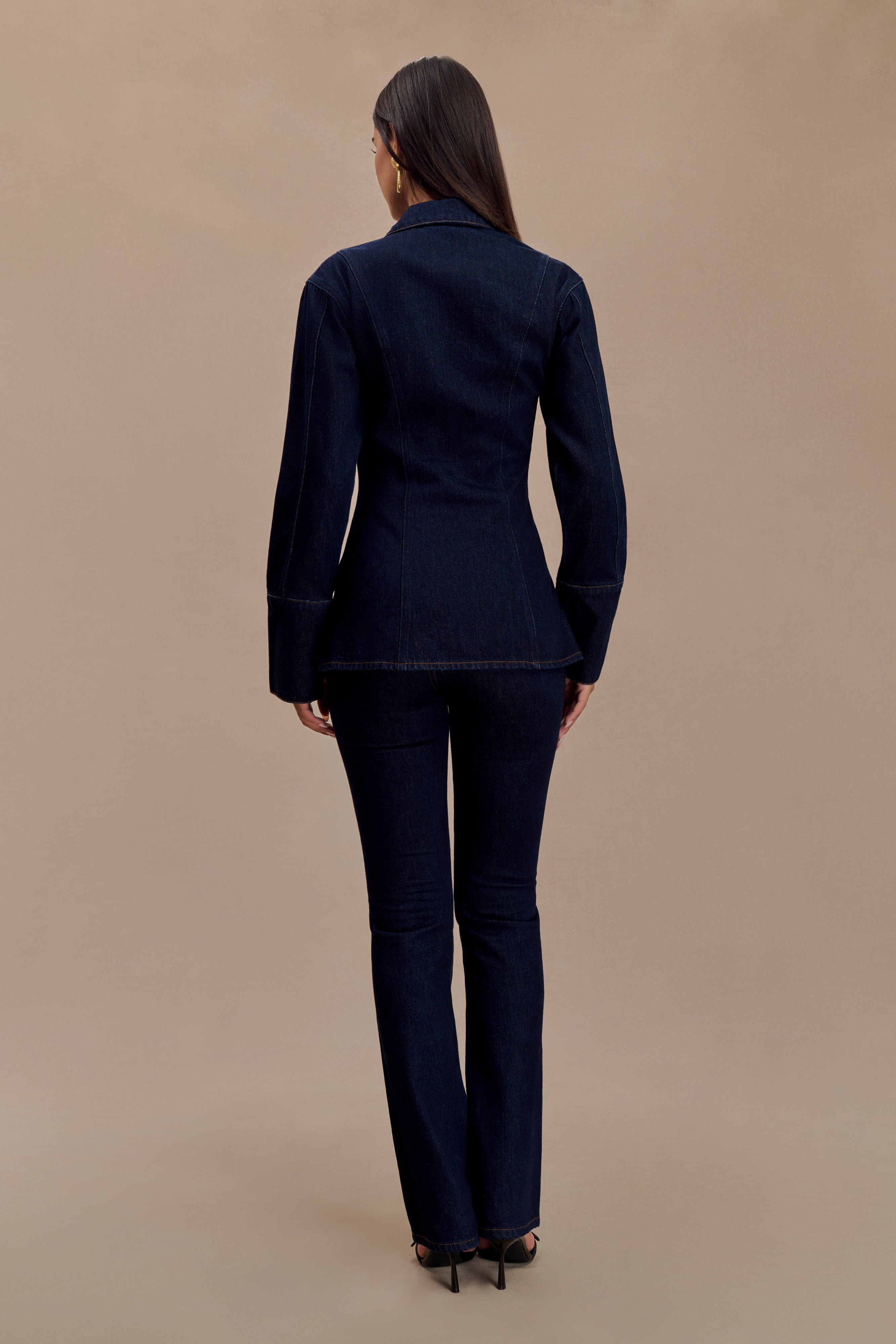 Jericho Straight Leg Jeans - Indigo Blue、mySite、solidvoid