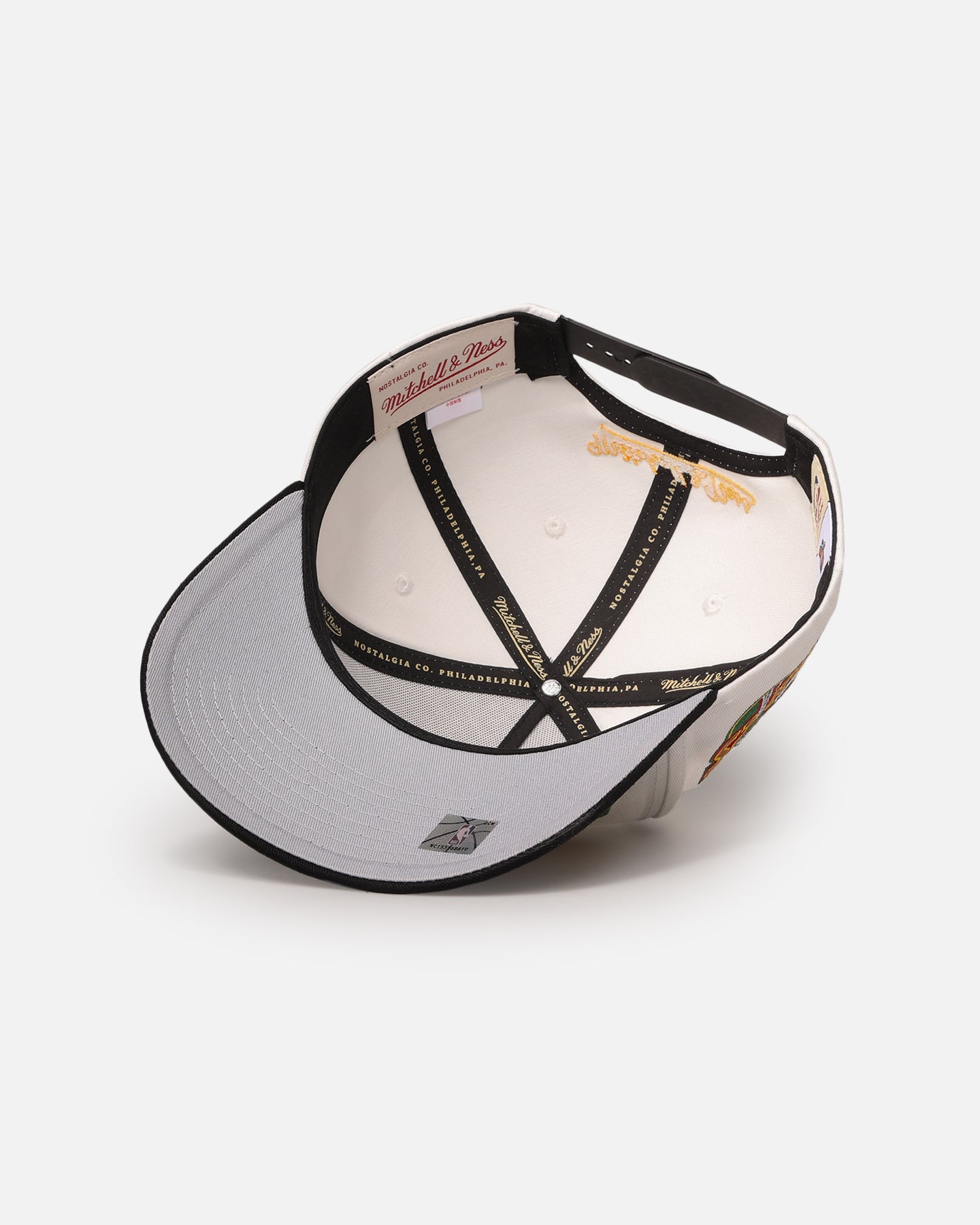Mitchell & Ness Seattle SuperSonics 'Draft Day' Pro Pinch Snapback White/Black、mySite、zt4zffjzw