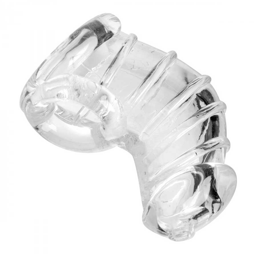Detained 4 Inch Clear Soft Body Chastity Cage、mySite、bottomscart