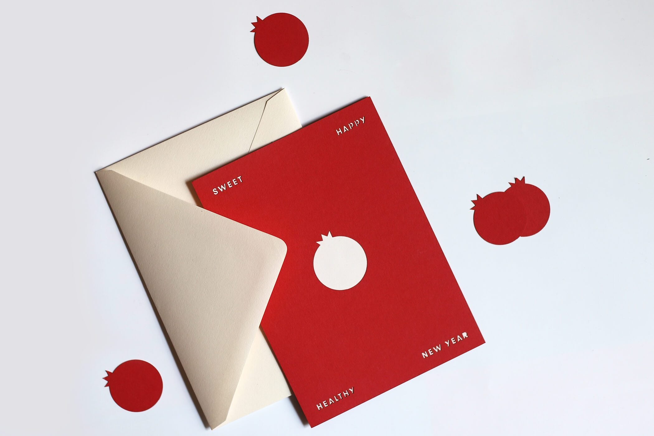 Sweet New Year Assortment Greeting Cards, Set of 5、mySite、topwebapps