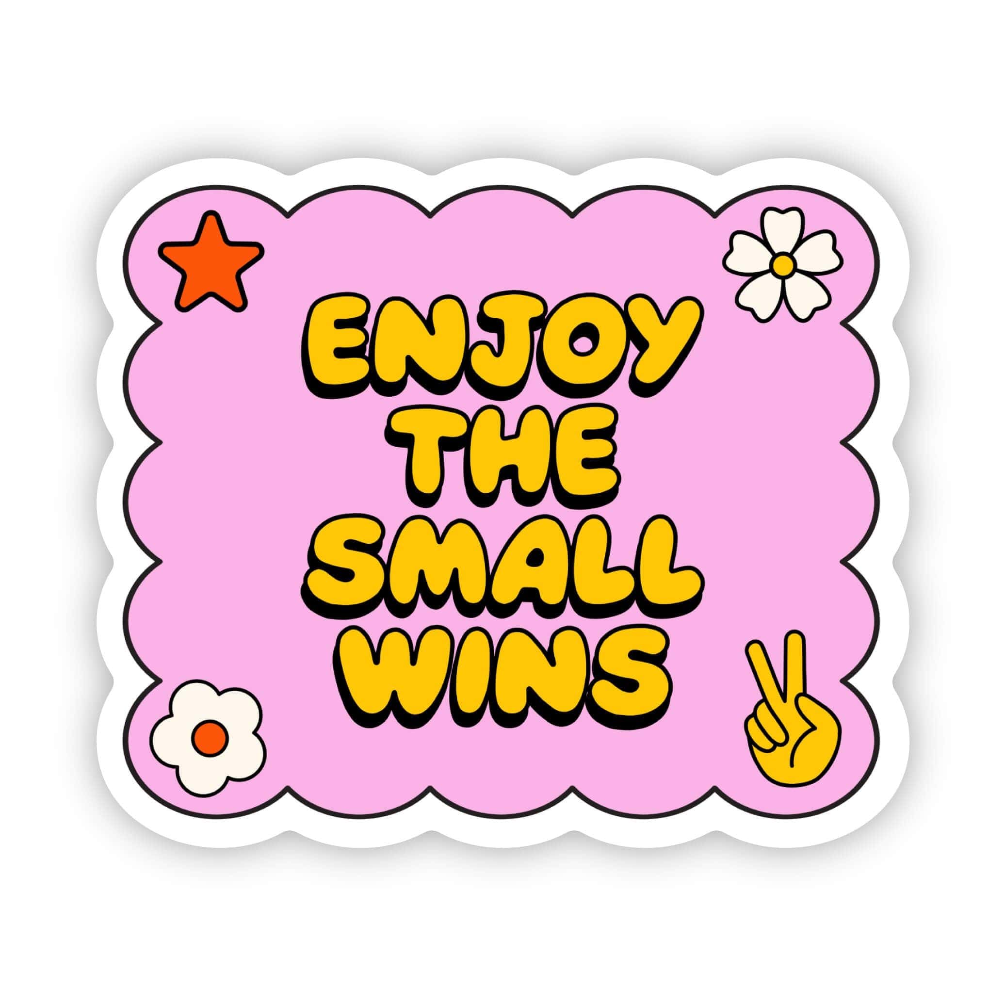  Enjoy the small wins sticker、mySite、elrpsem3k