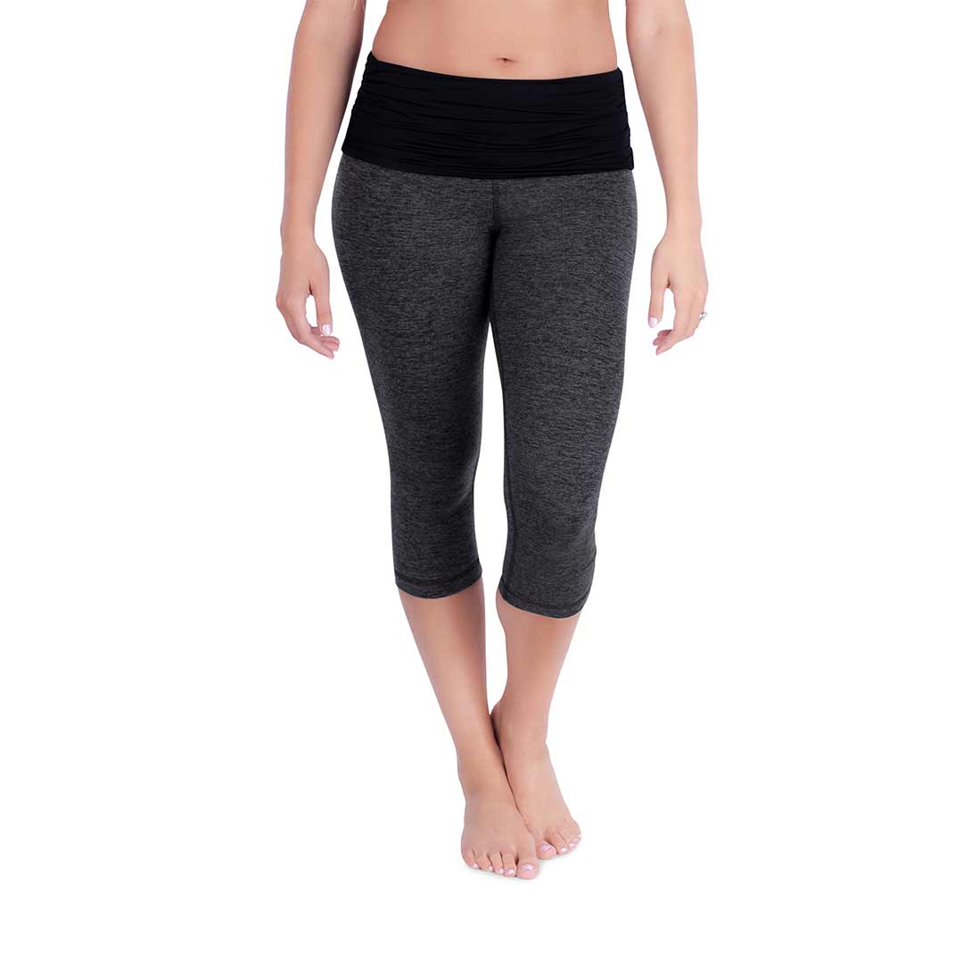  Belly Bandit Activewear Capris - Charcoal、mySite、merchandisen