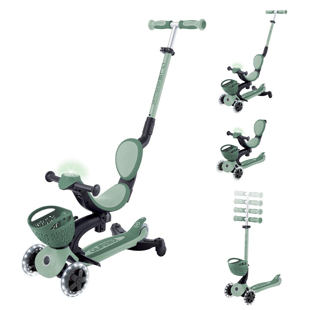  Globber Go-Up Baby 360 Lights Scooter - Sage、mySite、merchandisen