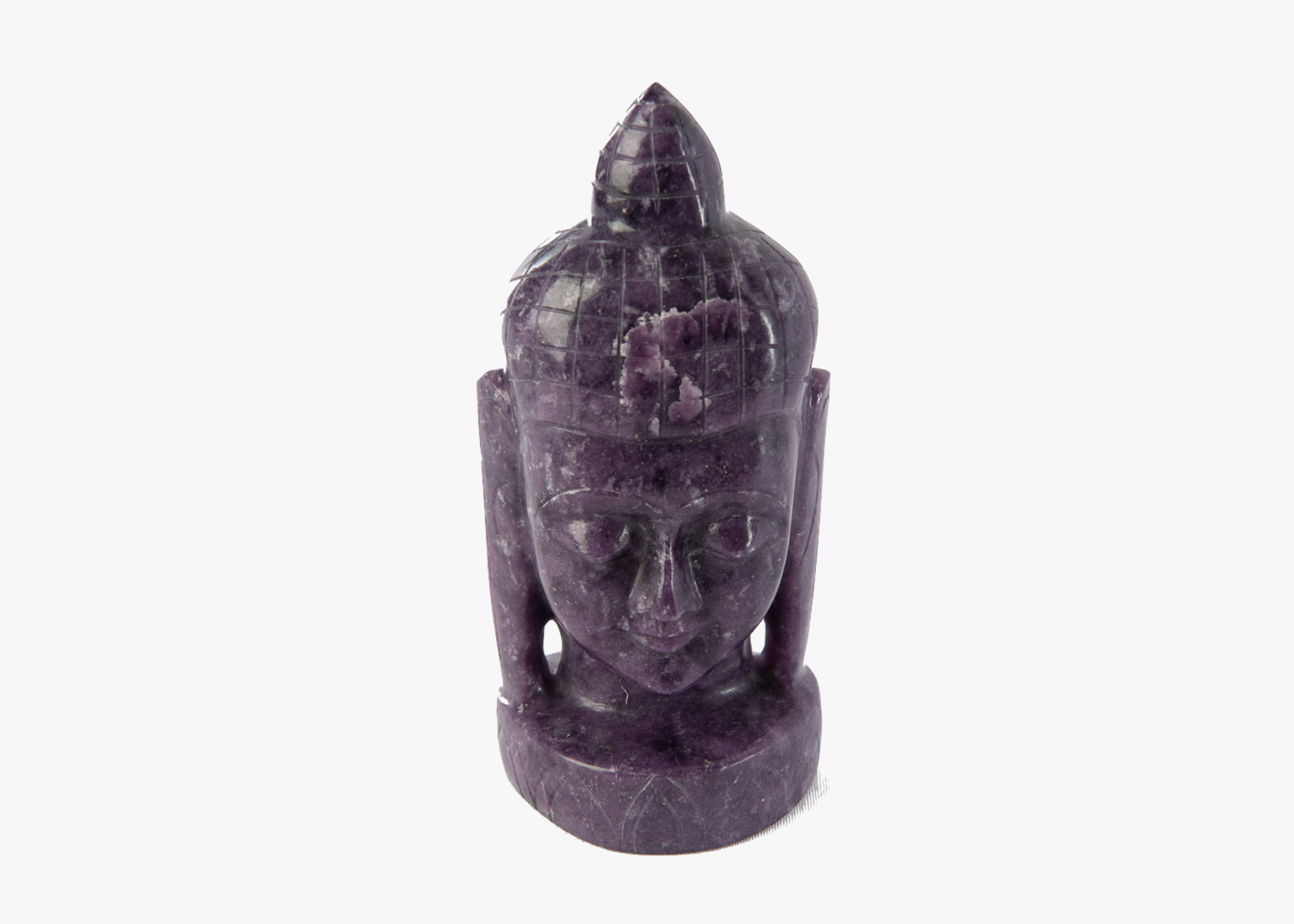 Buddha Head - Lepidolite (18cm)、mySite、topwebapps