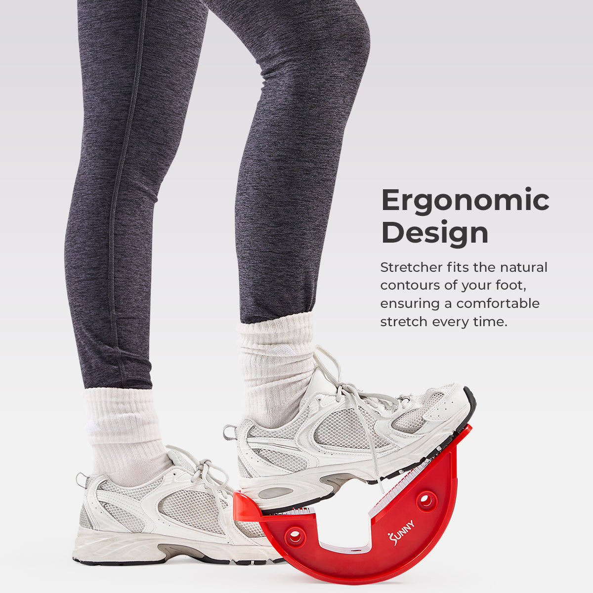  Calf & Hamstring Stretcher and Foot Rocker (Red)、mySite、ghnorth