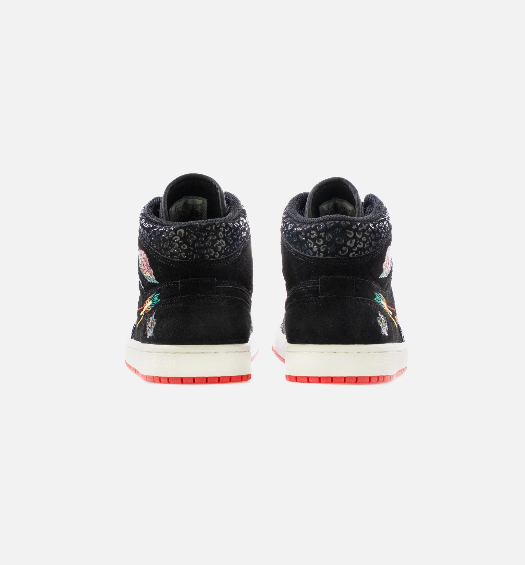 Air Jordan 1 Mid Siempre Familia Mens Lifestyle Shoe - Black/Sail/Roma Green/Chile Red、mySite、dreamappss