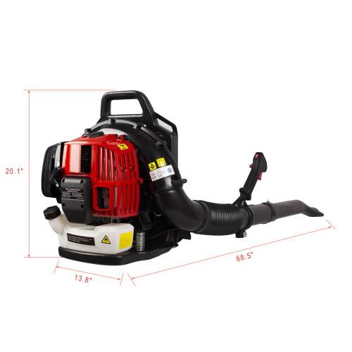 OSAKAPRO 52CC 2-Cycle Gas Backpack Leaf Blower with extention tube、、eastwooduniform