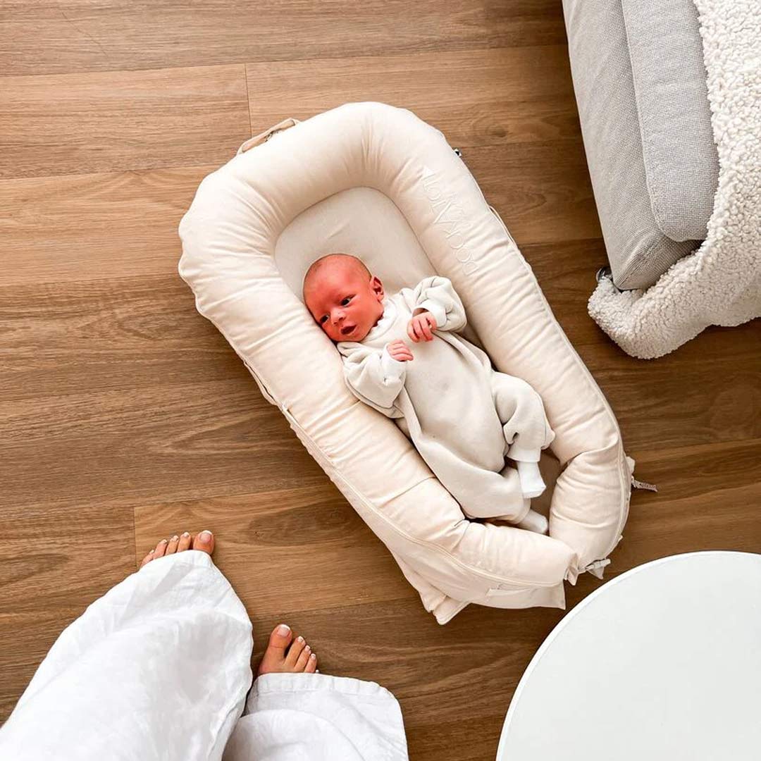  DockATot Deluxe+ Dock - Sand Chambray、mySite、merchandisen