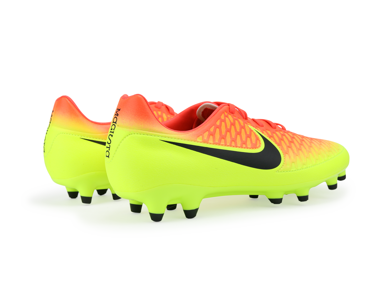 Nike Men's Magista Onda FG Total Crimson/Black Volt/Bright Citrus、mySite、noshort